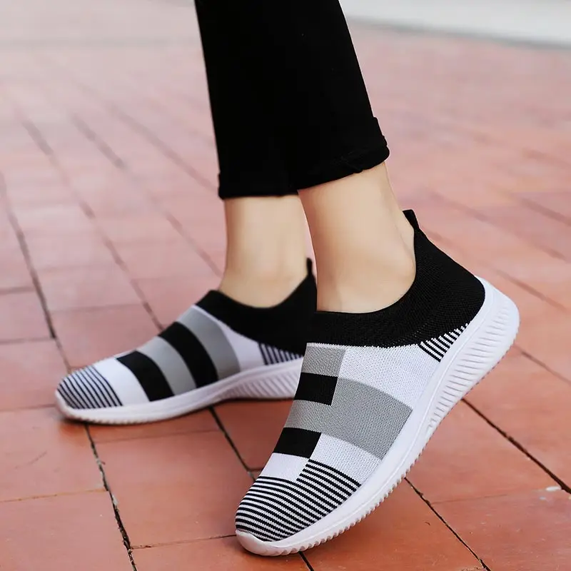Large Size Summer Breathable Sneakers Sock Woman Running Shoes Woman Sport Shoes for Women Sports Shoes for Ladies Gray D-629
Large Size Summer Breathable Sneakers Sock Woman Running Shoes Woman Sport Shoes for Women Sports Shoes for Ladies Gray D-629