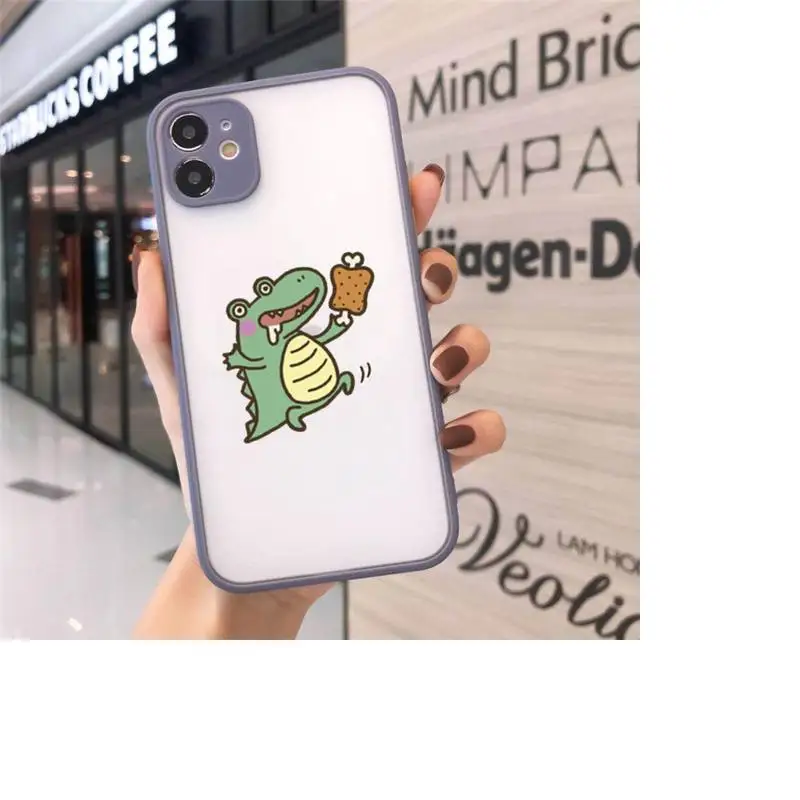 Cute Cartoon crocodile Phone Cases matte transparent For iphone 7 8 11 12 plus mini x xs xr pro max cover
Cute Cartoon crocodile Phone Cases matte transparent For iphone 7 8 11 12 plus mini x xs xr pro max cover