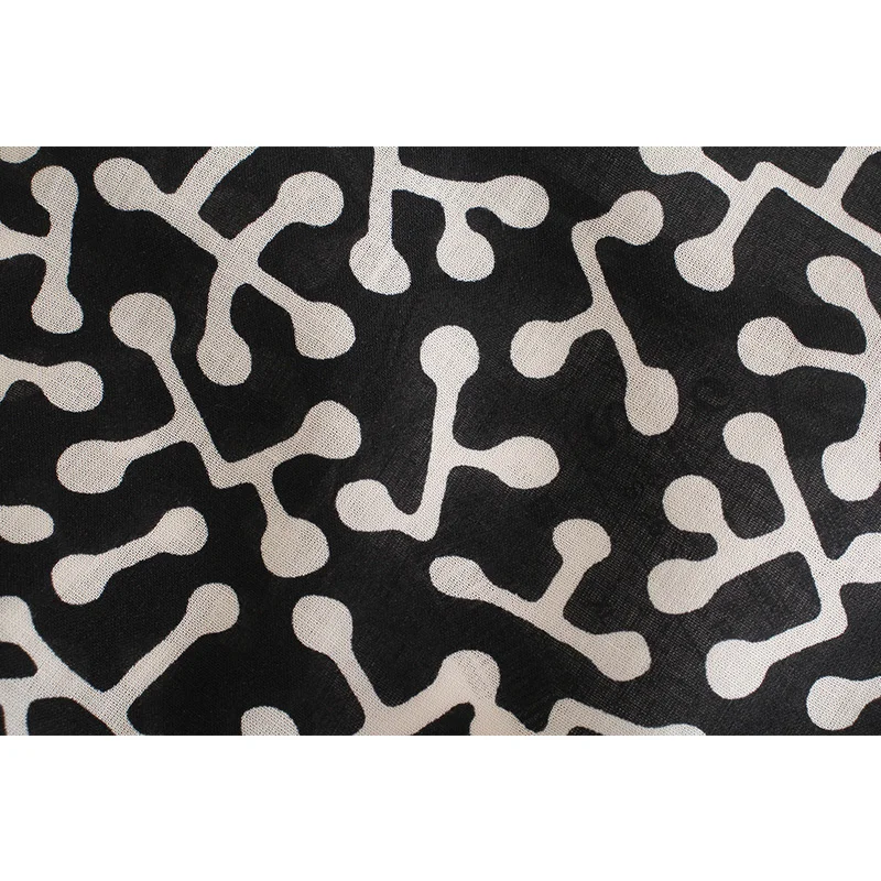 2021 Women Summer Black Chic Print Seven Points Sleeve Midi Skirt Za Woman Round Collar Lace-Up Ruched Loose Casual Dress
2021 Women Summer Black Chic Print Seven Points Sleeve Midi Skirt Za Woman Round Collar Lace-Up Ruched Loose Casual Dress