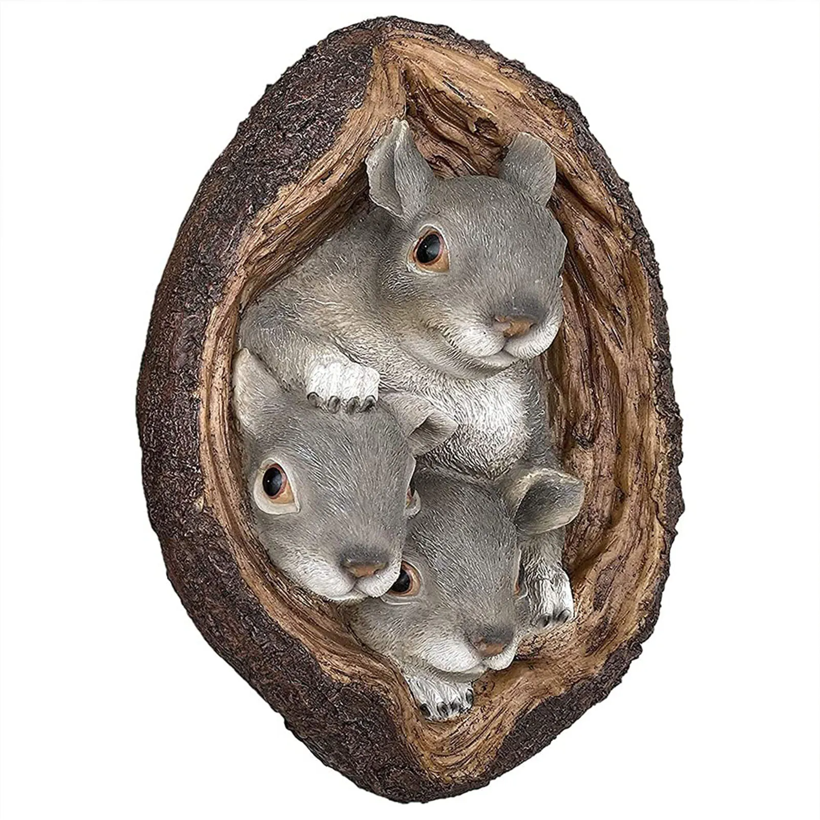 New Resin Squirrel Tree Hugger Yard Art Outdoor Tree Hole Statues Tree Face Garden Decoration
New Resin Squirrel Tree Hugger Yard Art Outdoor Tree Hole Statues Tree Face Garden Decoration