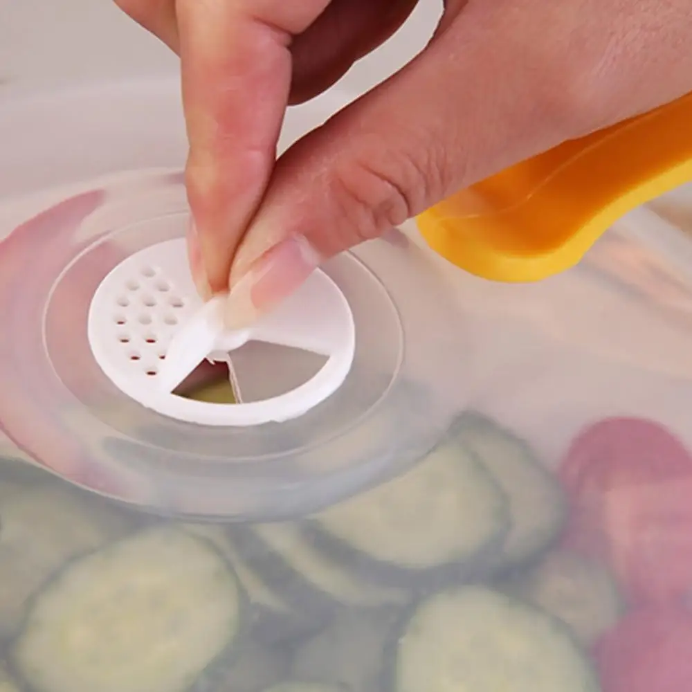 Clear PP Microwave Cover Heat Cookware Insulation Food Cover with a Detachable Handle Rotatable Air Hole
Clear PP Microwave Cover Heat Cookware Insulation Food Cover with a Detachable Handle Rotatable Air Hole