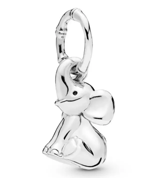 Genuine 925 Sterling Silver Bead Charm Elephant Dangle Charm Fit fashion Women Bracelet & Necklace Diy Jewelry
Genuine 925 Sterling Silver Bead Charm Elephant Dangle Charm Fit fashion Women Bracelet & Necklace Diy Jewelry