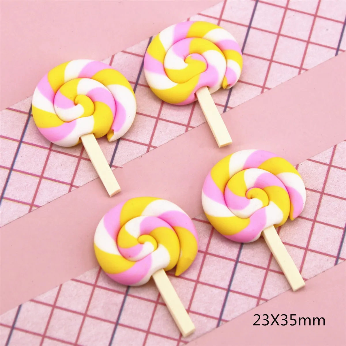 10 шт., миниатюрный Кабошон из полимерной глины
10 шт., миниатюрный Кабошон из полимерной глины