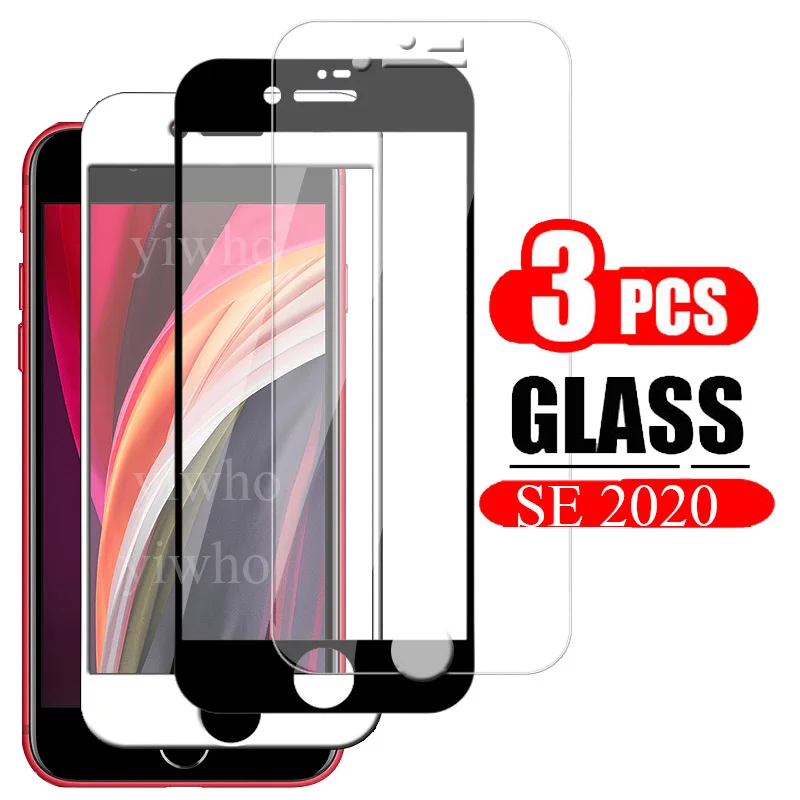 3PCS Tempered Glass for Iphone SE 2020 Protective Glass for Iphone Se2 S E Screen Protector A2296 A2275 A2298 Black White Clean
3PCS Tempered Glass for Iphone SE 2020 Protective Glass for Iphone Se2 S E Screen Protector A2296 A2275 A2298 Black White Clean