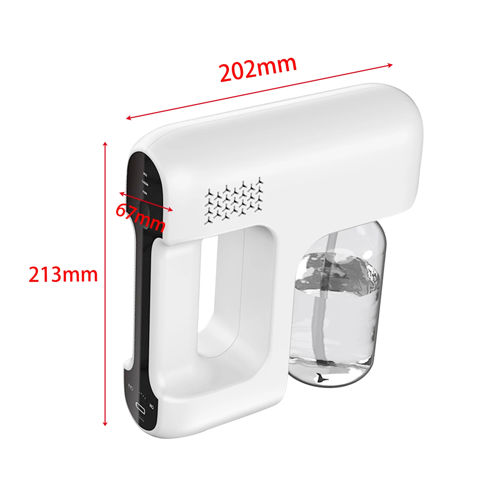 Ntelligent Nano Electric Automatic Sprayer Machine Cordless Electric ULV Fogger For Office Atomized Disinfection Spray Gun
Ntelligent Nano Electric Automatic Sprayer Machine Cordless Electric ULV Fogger For Office Atomized Disinfection Spray Gun
