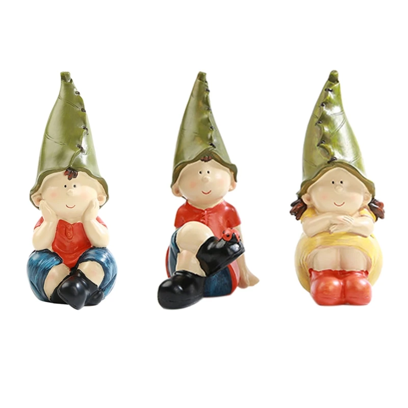 LXAF Fairy Garden Gnome Statues Figurine Resin Craft Landscaping for Patio Lawn Yard
LXAF Fairy Garden Gnome Statues Figurine Resin Craft Landscaping for Patio Lawn Yard