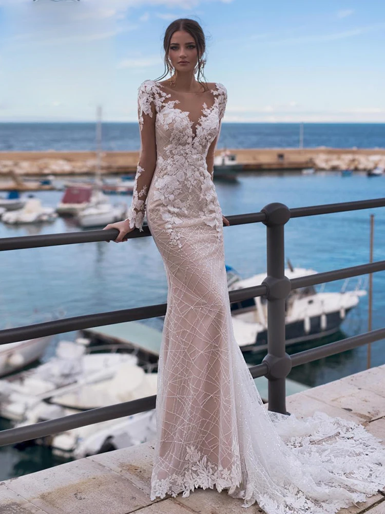 YILIBER New Simple Wedding Dress Backless Sleeveless Design Chiffon Lace Bride Dresses Princess Dress Plus Size Tailor-made
YILIBER New Simple Wedding Dress Backless Sleeveless Design Chiffon Lace Bride Dresses Princess Dress Plus Size Tailor-made