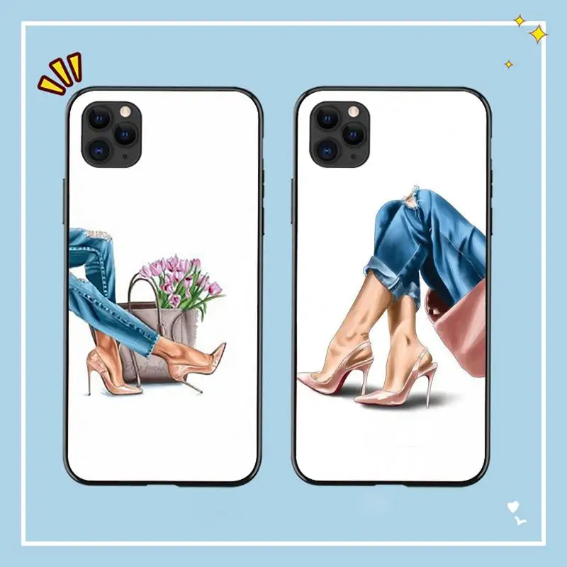 YNDFCNB High Heels Girl Woman Phone Case for iPhone 11 12 13 mini pro XS MAX 8 7 6 6S Plus X 5S SE 2020 XR cover
YNDFCNB High Heels Girl Woman Phone Case for iPhone 11 12 13 mini pro XS MAX 8 7 6 6S Plus X 5S SE 2020 XR cover