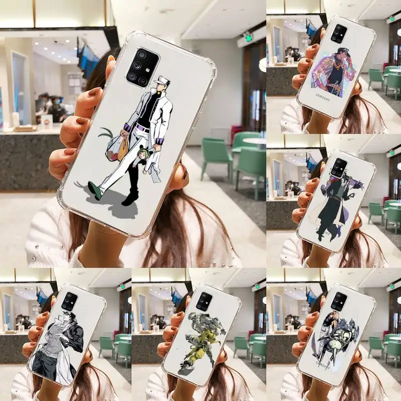 Jojo's adventure over heaven Phone Case Transparent For Samsung S A M J 21 20 50 30 60 5 7 51 71 90 11 10 J710 e p PLUS Prime 5G
Jojo's adventure over heaven Phone Case Transparent For Samsung S A M J 21 20 50 30 60 5 7 51 71 90 11 10 J710 e p PLUS Prime 5G