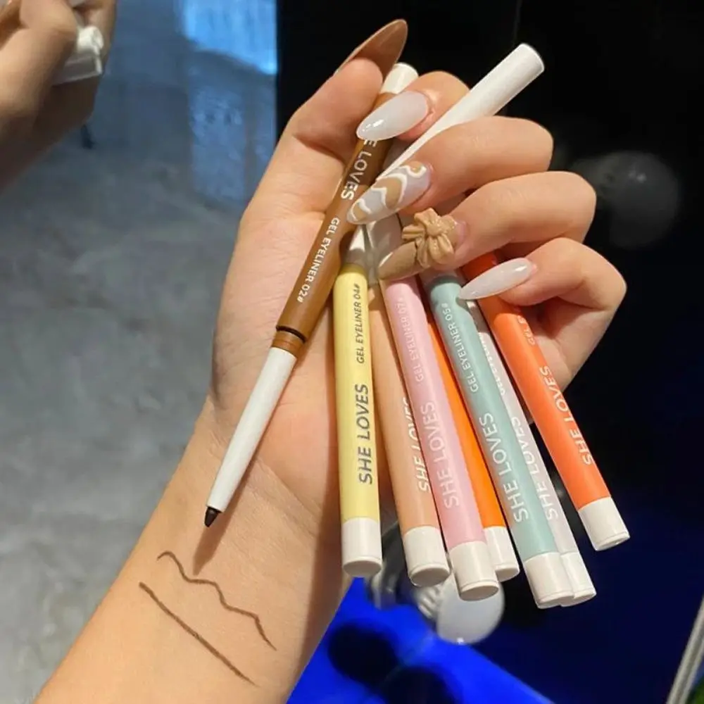 8 Colors Eyeliner Pen Long Lasting No Smudging Quick Drying Waterproof Not Blooming Eyeliner Beauty Makeup Cosmetics Tool
8 Colors Eyeliner Pen Long Lasting No Smudging Quick Drying Waterproof Not Blooming Eyeliner Beauty Makeup Cosmetics Tool