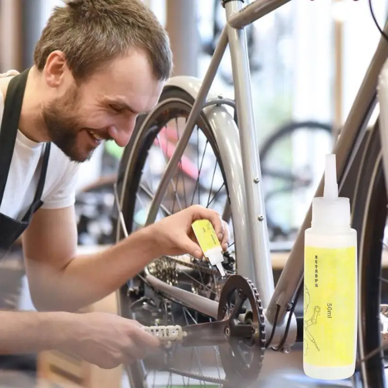 50ML Rust Prevention Cycling Bicycle Chain Lubricant Oil Cleaner Bike Chain Repair Grease Lube Lubricant Bicycle Accessories
50ML Rust Prevention Cycling Bicycle Chain Lubricant Oil Cleaner Bike Chain Repair Grease Lube Lubricant Bicycle Accessories