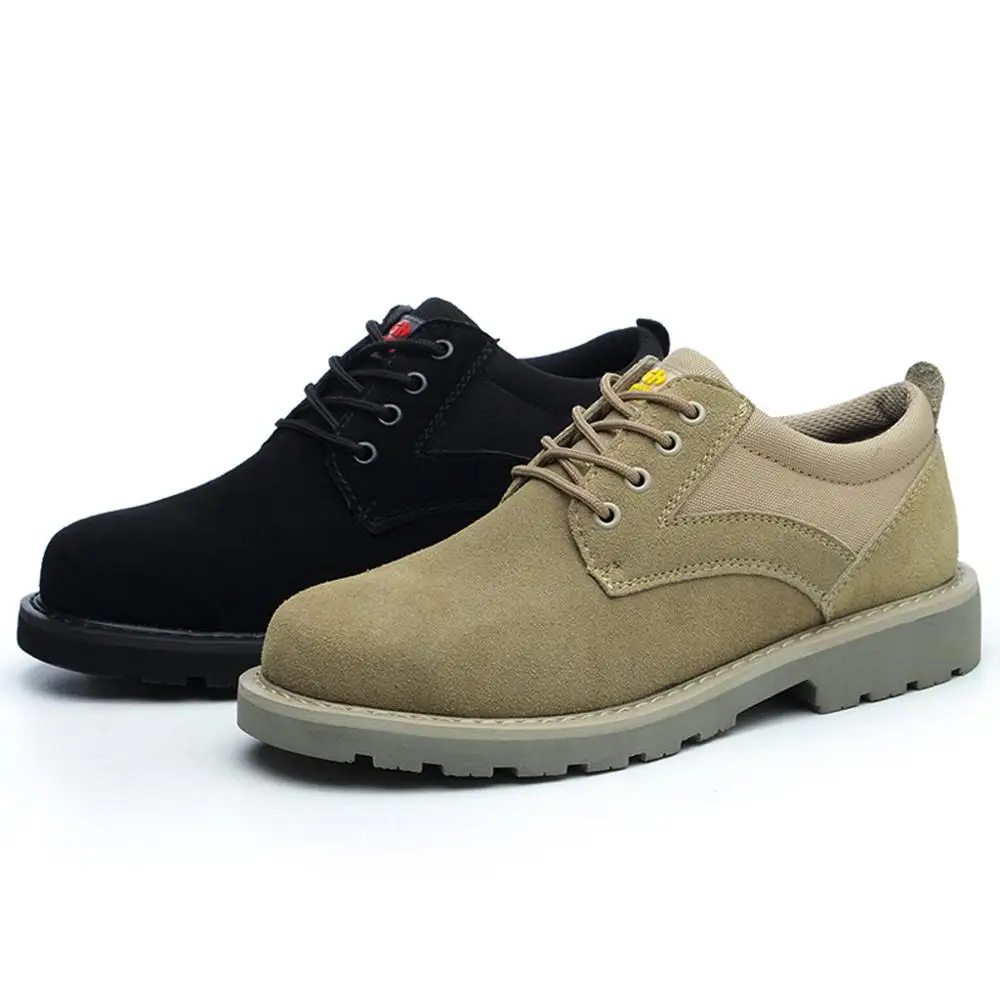 training shoes men steel head sports safety and comfort work breathable wear-resisting casual 40J26 | Спорт и развлечения