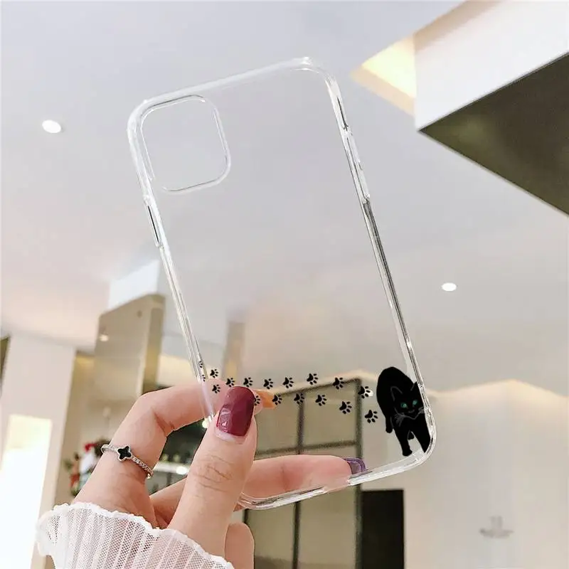 Cute cat and dog footprints Phone Case Transparent for iPhone 6 7 8 11 12 s mini pro X XS XR MAX Plus SE mobile bags
Cute cat and dog footprints Phone Case Transparent for iPhone 6 7 8 11 12 s mini pro X XS XR MAX Plus SE mobile bags