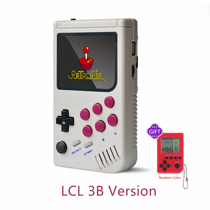 New 2.0 LCL Pi Boy Video Game Console Raspberry Pi For Retro Game Boy Portatil Classic Handheld Game Players Raspberry Pi 3B/A+
New 2.0 LCL Pi Boy Video Game Console Raspberry Pi For Retro Game Boy Portatil Classic Handheld Game Players Raspberry Pi 3B/A+
