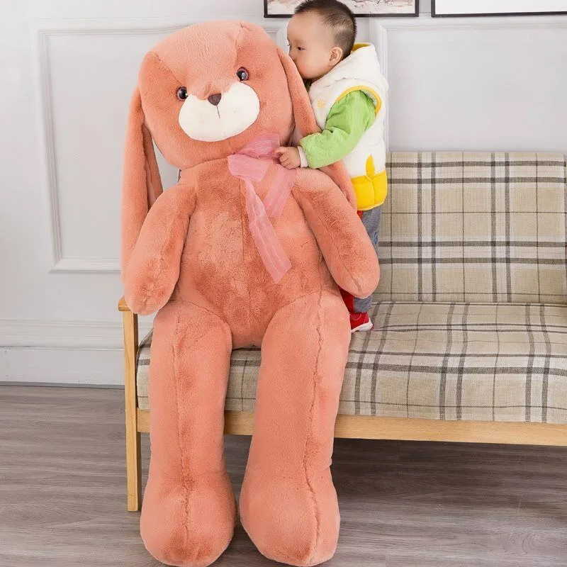 51"Huge Pink Long Ear Rabbit Pillow Giant Teddy Bear Plush Toy Stuffed Soft Gift Stuffed Animals
51"Huge Pink Long Ear Rabbit Pillow Giant Teddy Bear Plush Toy Stuffed Soft Gift Stuffed Animals