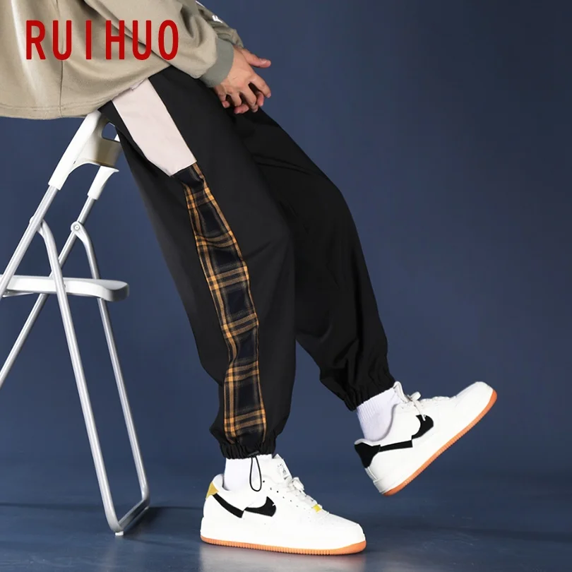 RUIHUO Лоскутные штаны-шаровары в клетку Штаны Для мужчин и детей постарше мягкие тренировочные Штаны Японская уличная одежда Для мужчин Штан...
RUIHUO Лоскутные штаны-шаровары в клетку Штаны Для мужчин и детей постарше мягкие тренировочные Штаны Японская уличная одежда Для мужчин Штан...