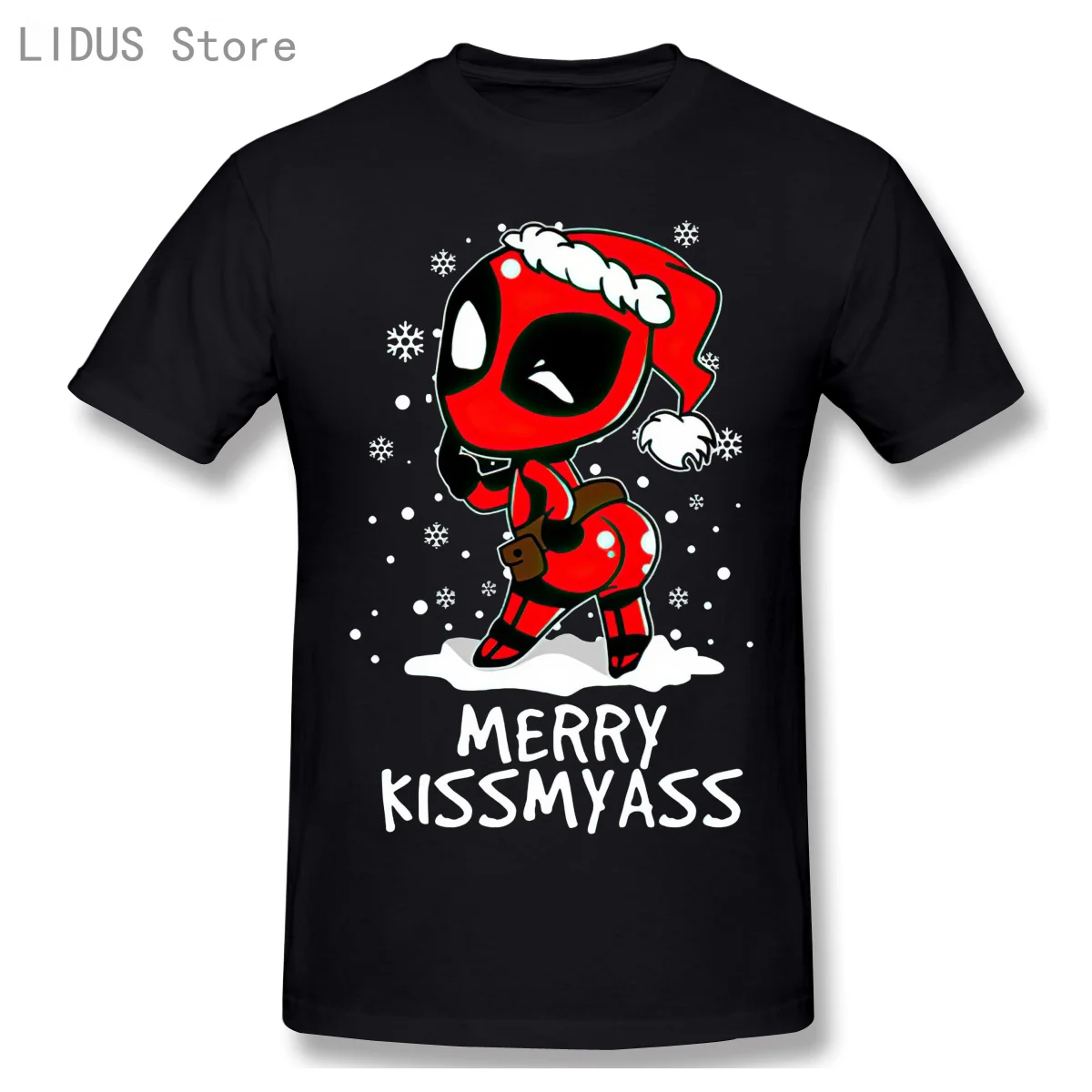 Kiss Love Me Christmas Deadpool Streetwear Tshirts Short Sleeve Casual T-shirt Men Fashion O-neck 100% Cotton TShirts Tee Top
Kiss Love Me Christmas Deadpool Streetwear Tshirts Short Sleeve Casual T-shirt Men Fashion O-neck 100% Cotton TShirts Tee Top