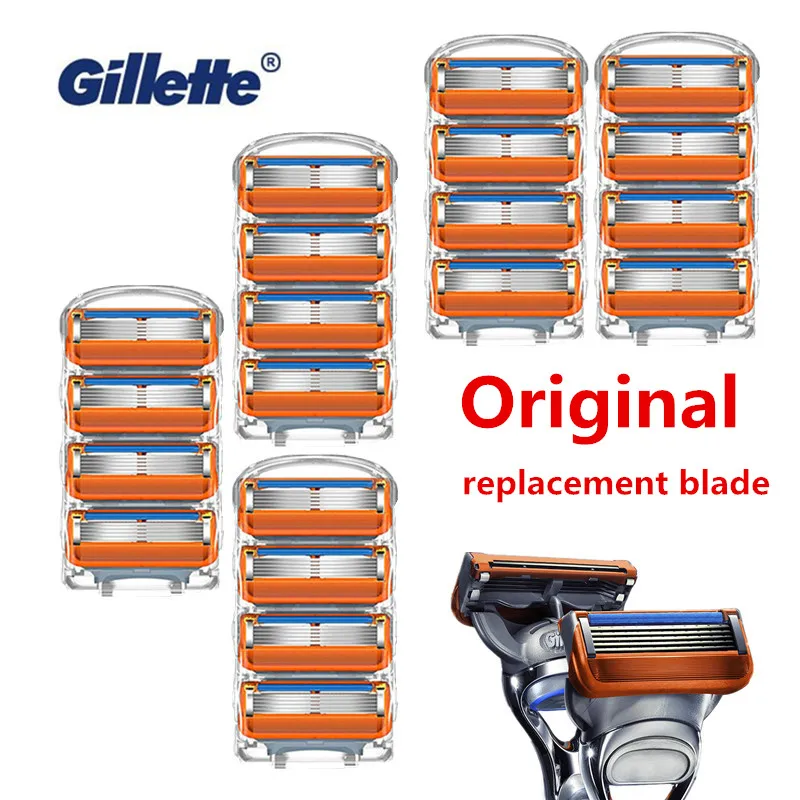 Original Gillette Fusion 5 Shaving Blades Replaceable Cassettes for Shaving Gillette Razor Blade with Trimmer Razors for Men
Original Gillette Fusion 5 Shaving Blades Replaceable Cassettes for Shaving Gillette Razor Blade with Trimmer Razors for Men