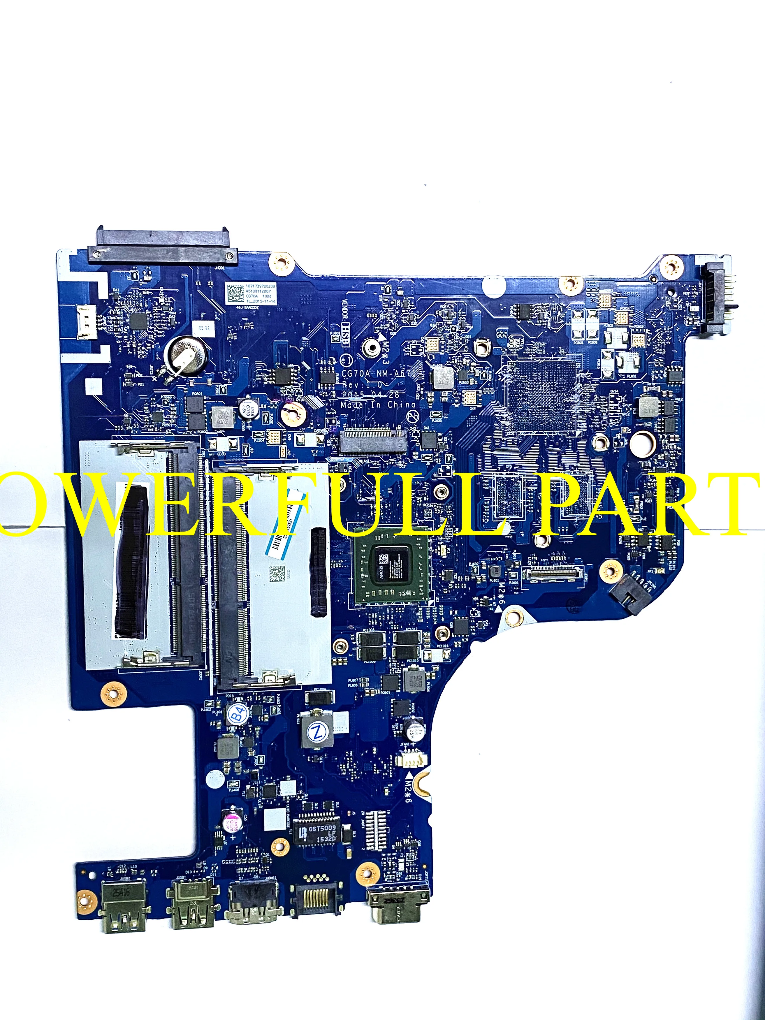 Free Shipping For Lenovo G70-35 motherboard AMD cpu in-built CG70A NM-A671 REV.1.0 tested 100% work well
Free Shipping For Lenovo G70-35 motherboard AMD cpu in-built CG70A NM-A671 REV.1.0 tested 100% work well