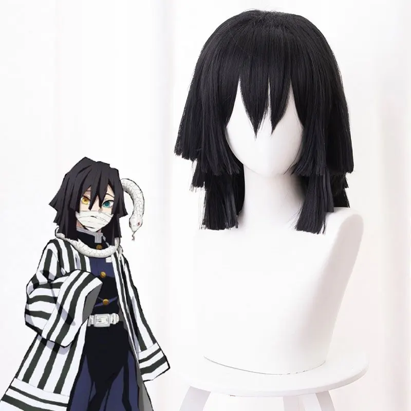 Iguro Obanai Anime Demon Slayer Kimetsu No Yaiba Iguro Obanai Cosplay Wig Costume White Snake Prop Men Women Halloween Christmas
Iguro Obanai Anime Demon Slayer Kimetsu No Yaiba Iguro Obanai Cosplay Wig Costume White Snake Prop Men Women Halloween Christmas