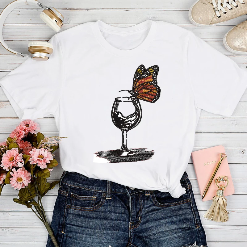 T-shirts Women Butterfly Sweet Floral Cartoon Fashion 90s Spring Summer Tshirt Top Lady Graphic Female Print Clothes Tee T-Shirt
T-shirts Women Butterfly Sweet Floral Cartoon Fashion 90s Spring Summer Tshirt Top Lady Graphic Female Print Clothes Tee T-Shirt
