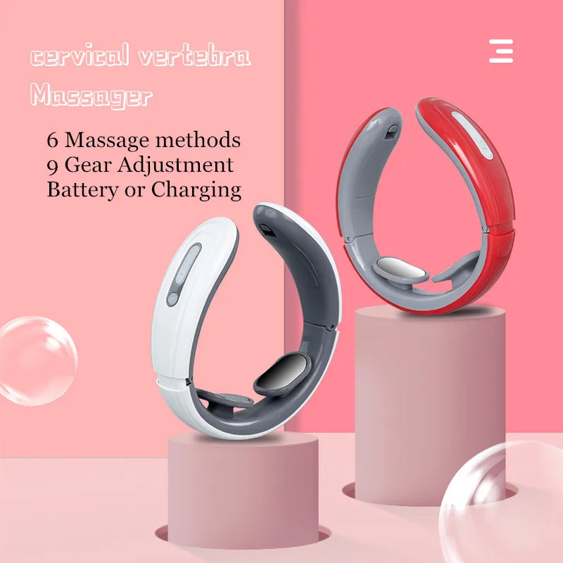 Smart Electric Neck and Shoulder Massager Magnetic Therapy Pulse Cervical Vertebra Pain Relief Tool Massage Health Care Relax
Smart Electric Neck and Shoulder Massager Magnetic Therapy Pulse Cervical Vertebra Pain Relief Tool Massage Health Care Relax