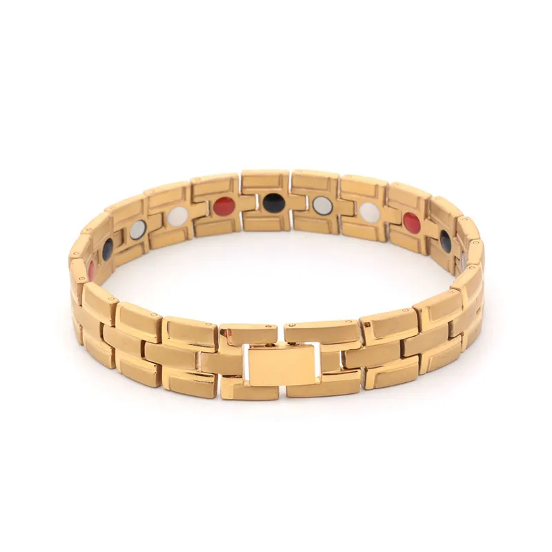 Fashion Creative New Bracelet Gold Titanium Steel Couple Bracelet Bracelet boho wrap bracelet
Fashion Creative New Bracelet Gold Titanium Steel Couple Bracelet Bracelet boho wrap bracelet