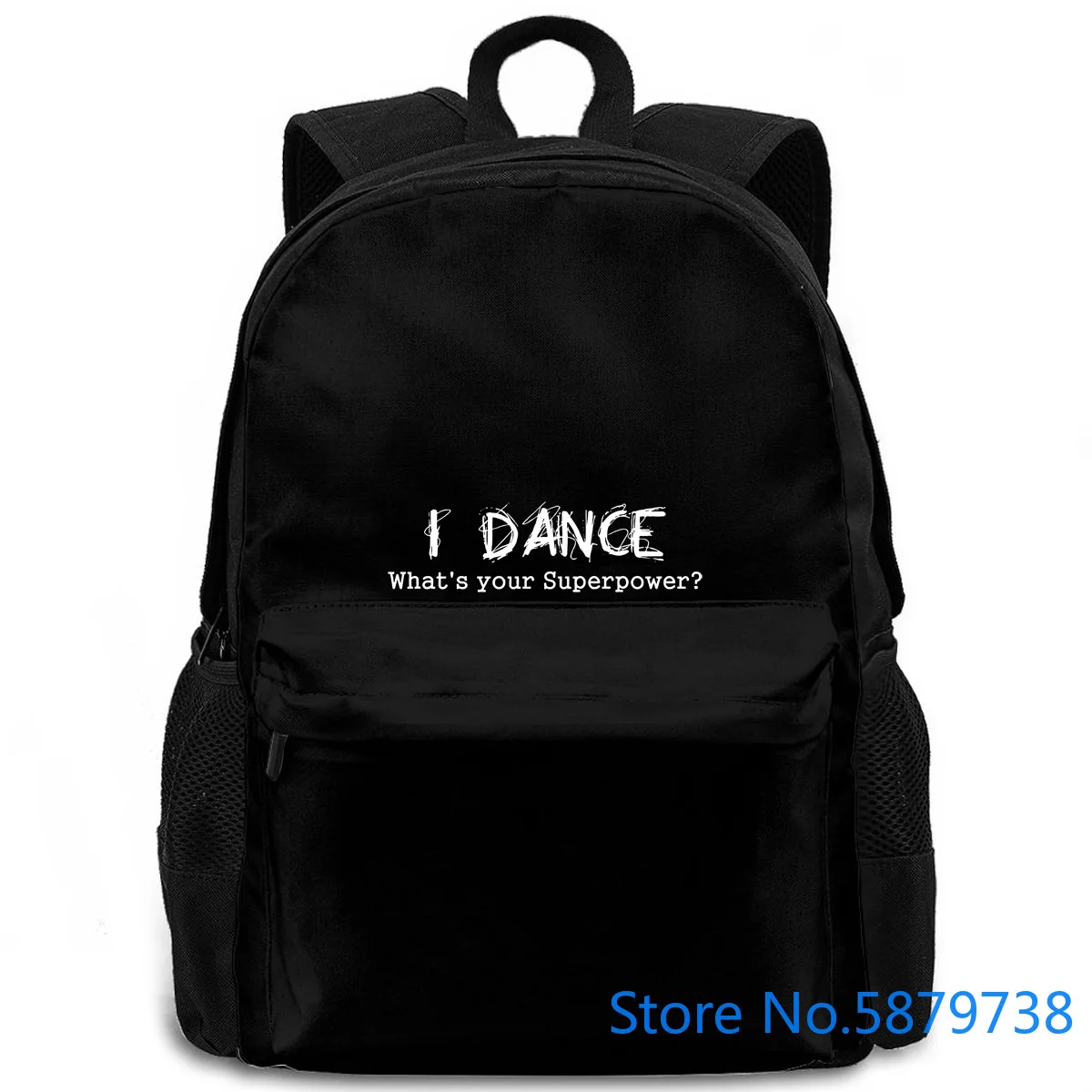 I Dance WhatsApp Your Superpower Танцы Танцовщица Новый женский и мужской рюкзак для ноутбука