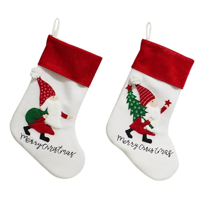2Pcs Christmas Stockings, Santa Claus Stockings Decorations For Xmas Holiday Party Home Decor, Children's Gift Candy Bag
2Pcs Christmas Stockings, Santa Claus Stockings Decorations For Xmas Holiday Party Home Decor, Children's Gift Candy Bag