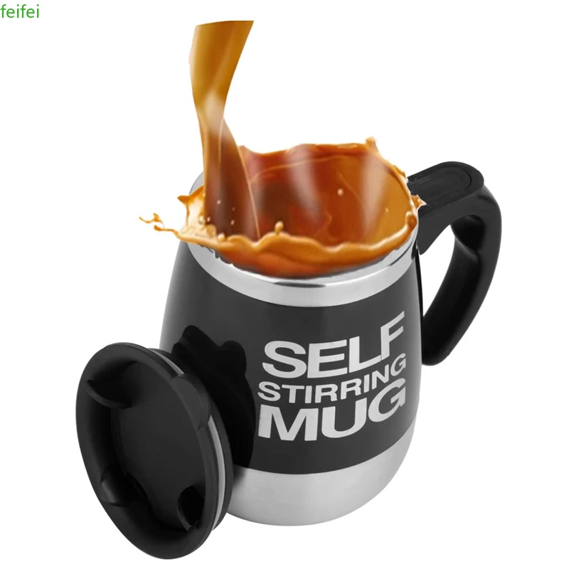 Electric Self Stirring Coffee Mug Cup Automatic Self Mixing Spinning Stainless Steel Home Office Travel Mixer Milk Whisk Cup Mug 
Electric Self Stirring Coffee Mug Cup Automatic Self Mixing Spinning Stainless Steel Home Office Travel Mixer Milk Whisk Cup Mug