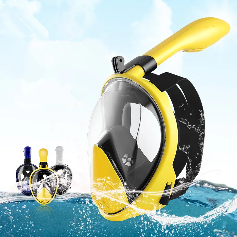 Full Face Scuba Diving Mask Anti Fog Goggles Underwater Respiratory Mask Snorkel Swimming Mask For Adult Youth
Full Face Scuba Diving Mask Anti Fog Goggles Underwater Respiratory Mask Snorkel Swimming Mask For Adult Youth