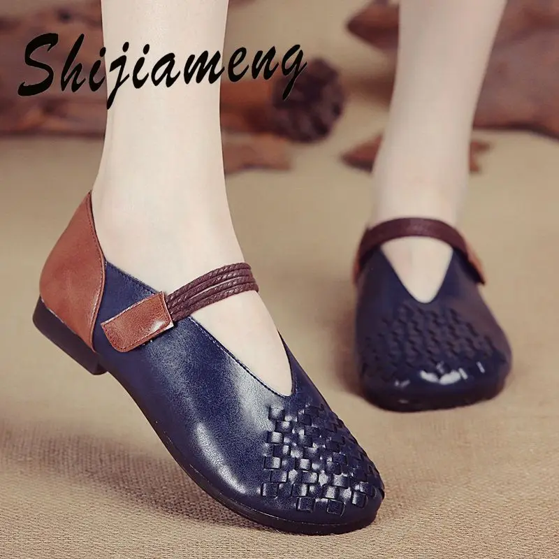 2021 spring new leather retro mom shoes original handmade comfortable women's shoes soft sole casual women's shoes
2021 spring new leather retro mom shoes original handmade comfortable women's shoes soft sole casual women's shoes