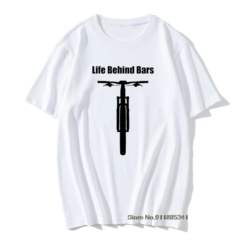Life Behind Bars Mountain Bike Retro T Shirt White Cycle Rider Biker Brand Tops Tee Shirt MTB Hiking Motor Men Tops & Tees
Life Behind Bars Mountain Bike Retro T Shirt White Cycle Rider Biker Brand Tops Tee Shirt MTB Hiking Motor Men Tops & Tees