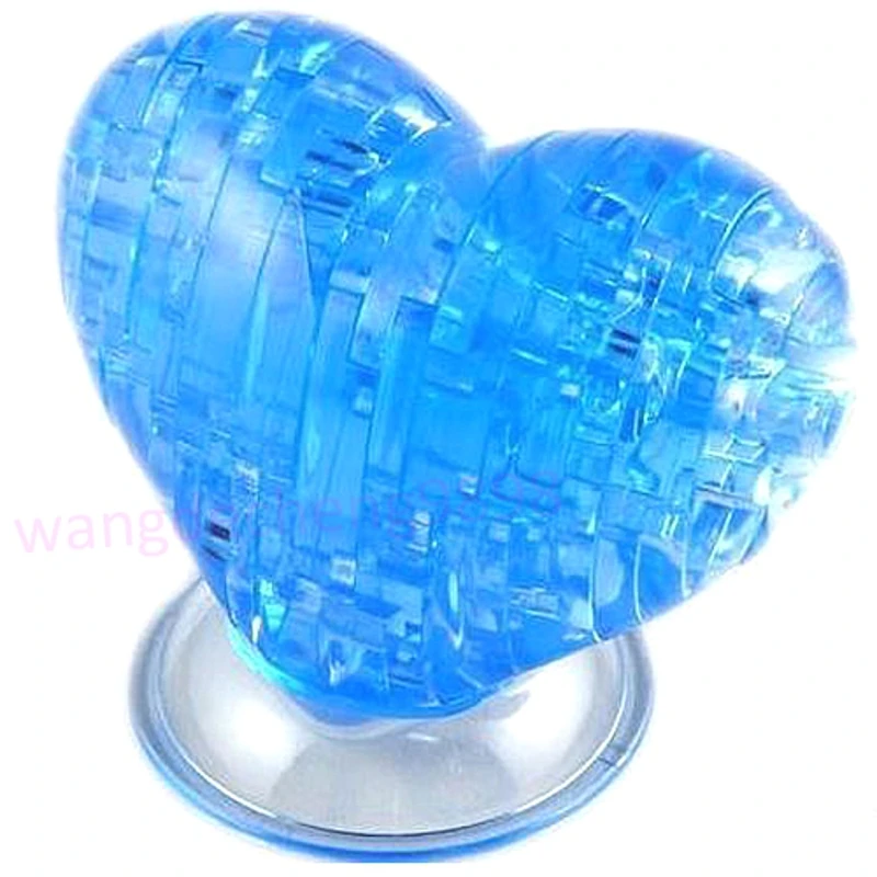 50LE 3D Crystal Puzzle Jigsaw Model Souptoy Gadget Love Heart IQ Toy DIY Gift new
50LE 3D Crystal Puzzle Jigsaw Model Souptoy Gadget Love Heart IQ Toy DIY Gift new