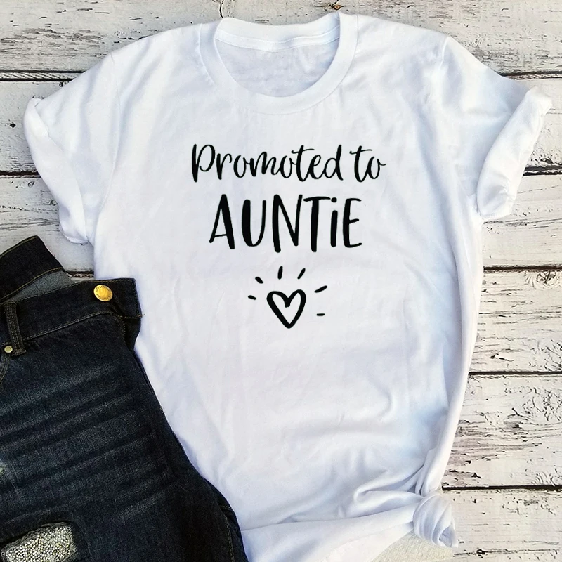 Promoted To Auntie Shirt Kawaii Women Graphic Tees Aunt Shirts 2021 Fashion Favorite Aunt Tshirt Women Gift for Aunt Letter XL
Promoted To Auntie Shirt Kawaii Women Graphic Tees Aunt Shirts 2021 Fashion Favorite Aunt Tshirt Women Gift for Aunt Letter XL