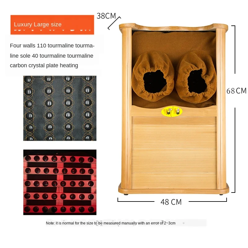 Bath Bucket Holographic Energy Foot Bath Cabinet Physiotherapy Sweat Steaming Fumigation Wooden Bucket Home Pedicure Massage
Bath Bucket Holographic Energy Foot Bath Cabinet Physiotherapy Sweat Steaming Fumigation Wooden Bucket Home Pedicure Massage