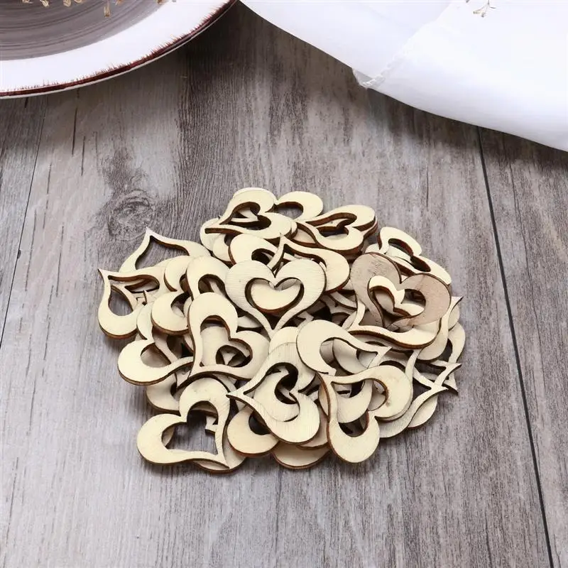 50pcs Laser Cut Heart Shaped Natural Wood Hanging Ornament Birthday Party DIY Wedding Decorative Supplies
50pcs Laser Cut Heart Shaped Natural Wood Hanging Ornament Birthday Party DIY Wedding Decorative Supplies