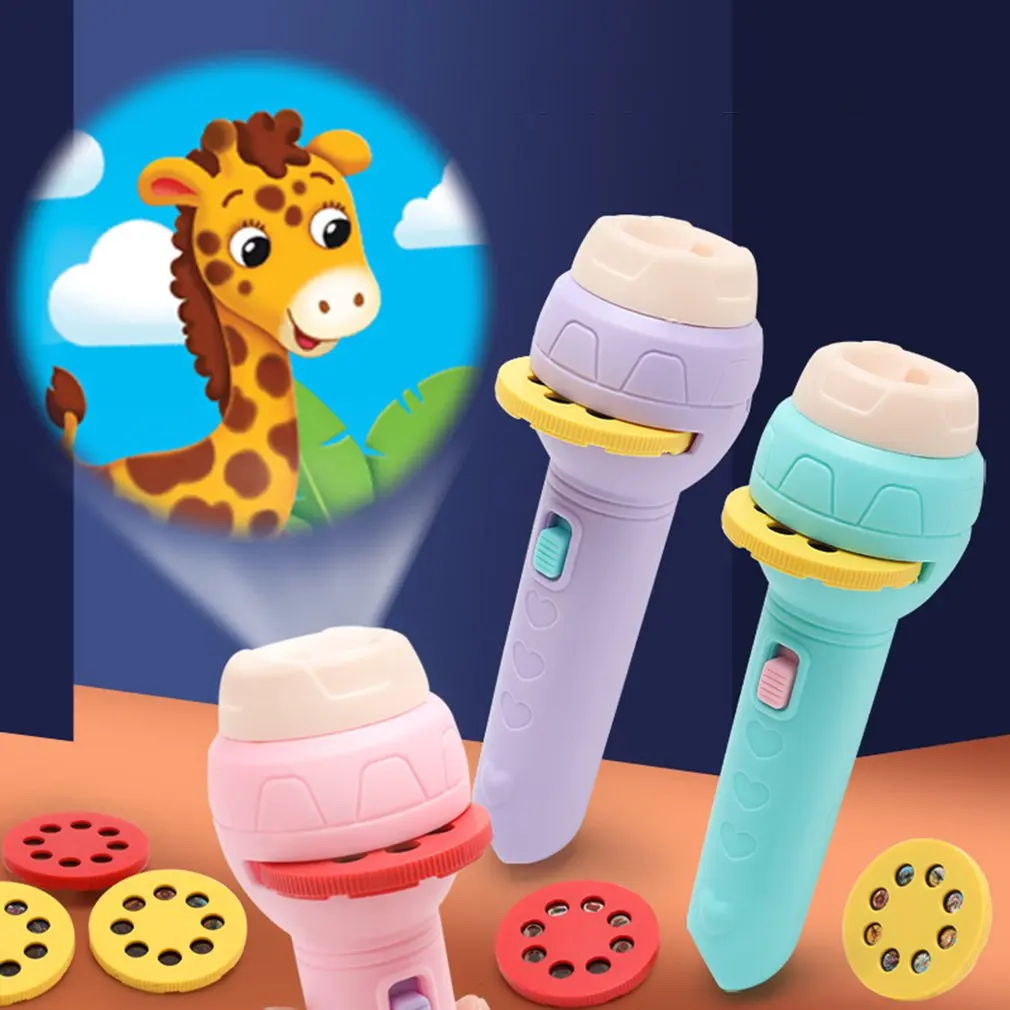 Kids Flashlight Projector Slide Projector Educational Learning Toy Flashlight Night Light Torch Interactive Toy
Kids Flashlight Projector Slide Projector Educational Learning Toy Flashlight Night Light Torch Interactive Toy