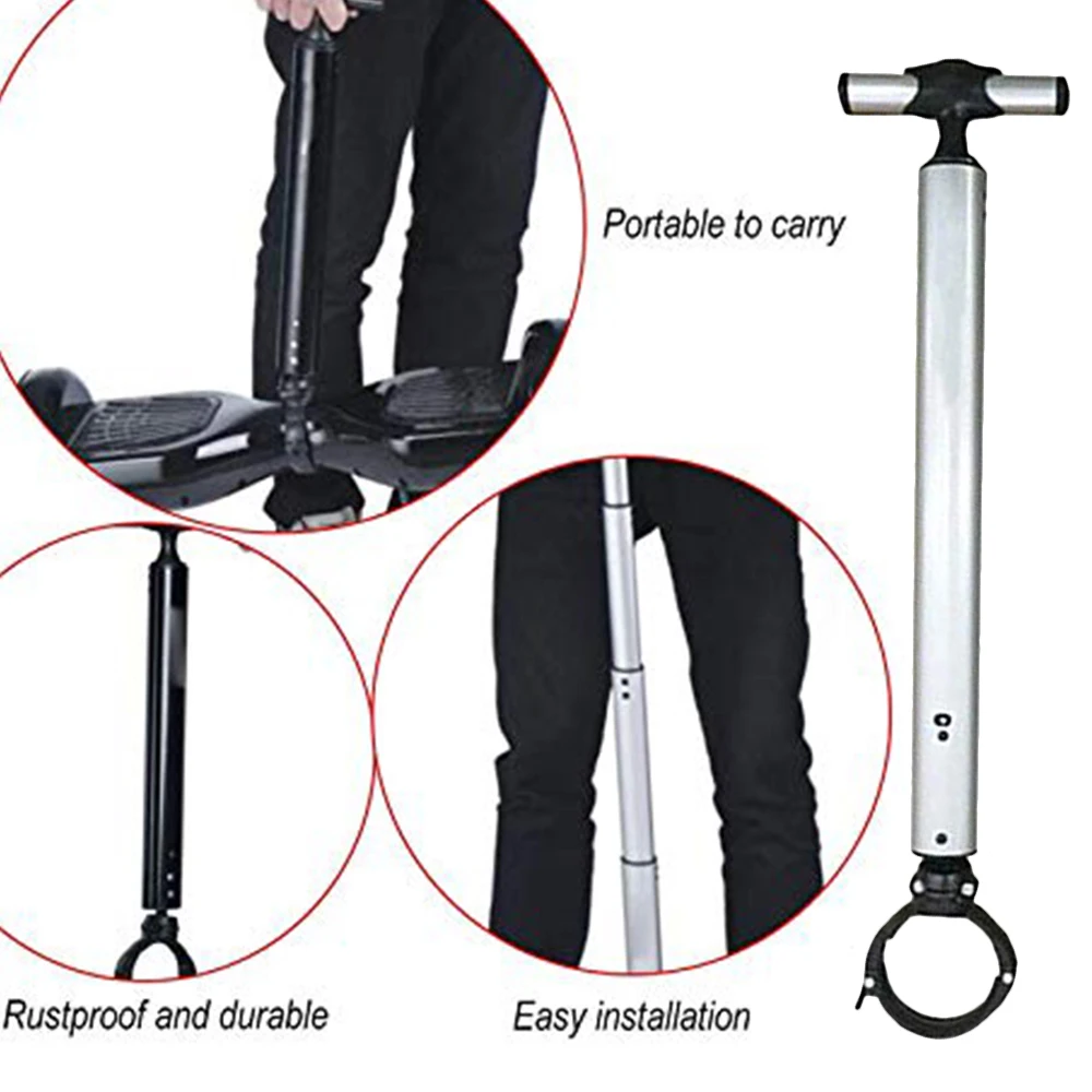 Safety Handle Control Strut Stent Aluminum Alloy Telescopic Handlebar for 6.5 Inch 10 Inch Self Balancing Electric Scooter
Safety Handle Control Strut Stent Aluminum Alloy Telescopic Handlebar for 6.5 Inch 10 Inch Self Balancing Electric Scooter
