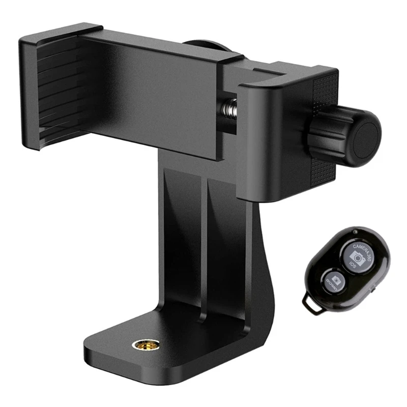 Smartphone Non-slip Holder Durable Tripod Adapter Cell Phone Bracket Mount Clip Multi-angle Adjustment for Selfie Stick
Smartphone Non-slip Holder Durable Tripod Adapter Cell Phone Bracket Mount Clip Multi-angle Adjustment for Selfie Stick