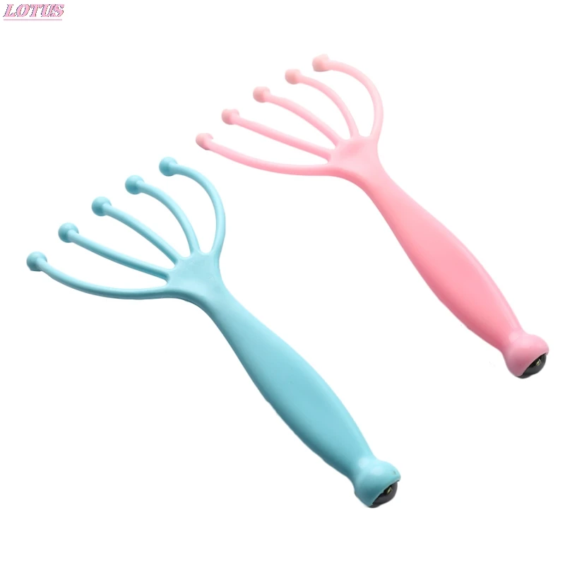 Scalp Massager Steel Ball Head Massage Relaxation Five Finger Massager For Head 1pc
Scalp Massager Steel Ball Head Massage Relaxation Five Finger Massager For Head 1pc