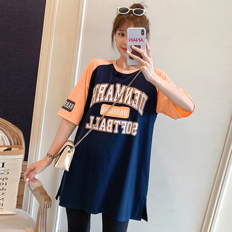 Short-Sleeved T-shirt Women's Loose Mid-Length Large Size Casual All-Matching Pure Cotton Tops Summer 2021new Bottoming Shirt
Short-Sleeved T-shirt Women's Loose Mid-Length Large Size Casual All-Matching Pure Cotton Tops Summer 2021new Bottoming Shirt