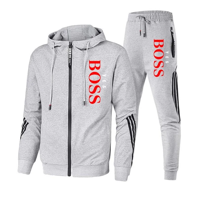 2021 Casual Tracksuit Men Sets Hoodies And Pants Two Piece Sets Zipper Hooded Sweatshirt Outfit Sportswear Male Suit Clothing
2021 Casual Tracksuit Men Sets Hoodies And Pants Two Piece Sets Zipper Hooded Sweatshirt Outfit Sportswear Male Suit Clothing
