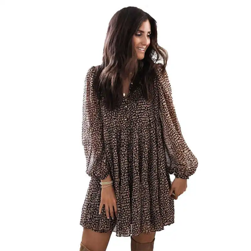 Lantern Sleeve Dot Ruffles Women Dress 2021 Casual V-neck Long Sleeve Mini Dress Ladies Elegant Party Dress Vestido
Lantern Sleeve Dot Ruffles Women Dress 2021 Casual V-neck Long Sleeve Mini Dress Ladies Elegant Party Dress Vestido