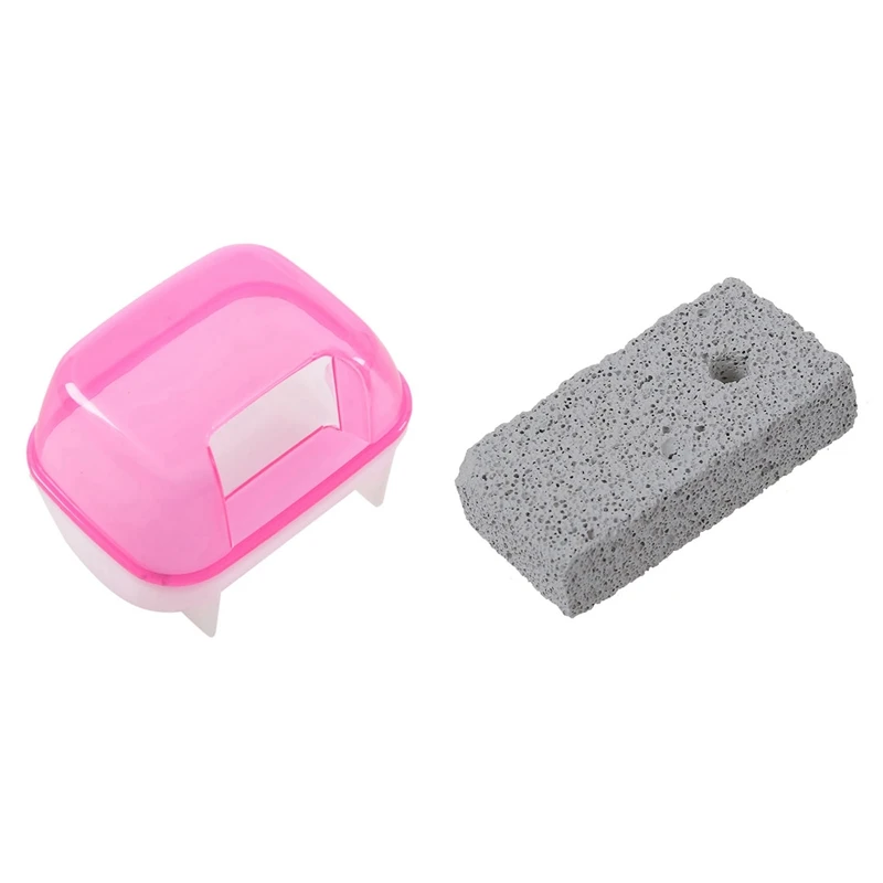 Pink White Small Hamsters Bathing Sand Cage Pet Bathroom with Hamster Cleaning Teeth Mineral Stone White
Pink White Small Hamsters Bathing Sand Cage Pet Bathroom with Hamster Cleaning Teeth Mineral Stone White