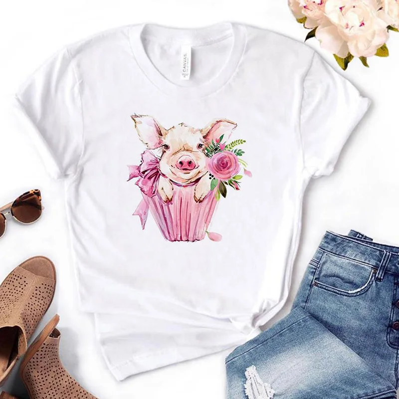 leopard bandana pig bow sunflower floral Print Graphic Women tshirts harajuku Casual Funny t-shirt Lady Young Girl Tee
leopard bandana pig bow sunflower floral Print Graphic Women tshirts harajuku Casual Funny t-shirt Lady Young Girl Tee