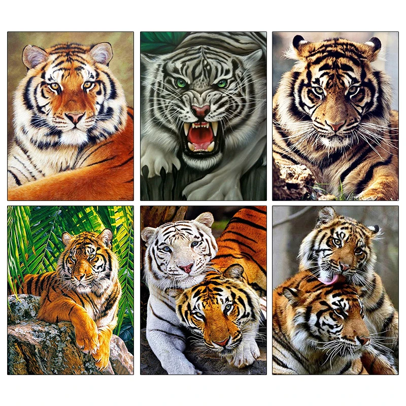 AMPHIBOLE 5D DIY Diamond Painting Tiger Full Square Diamond Embroidery Animals Rhinestone Picture Mosaic Sale Home Decor Gift
AMPHIBOLE 5D DIY Diamond Painting Tiger Full Square Diamond Embroidery Animals Rhinestone Picture Mosaic Sale Home Decor Gift