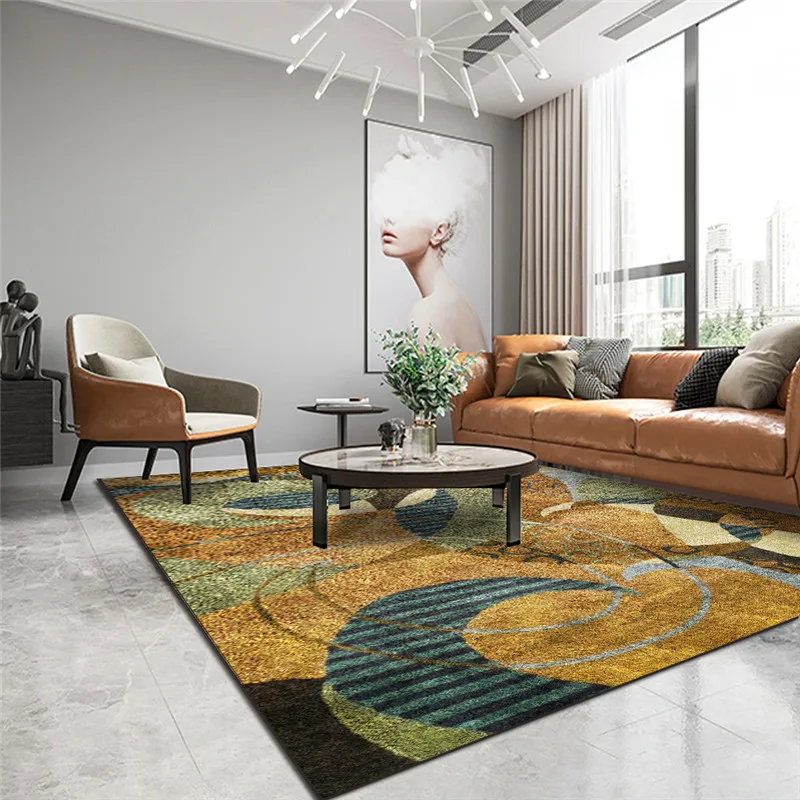 Fashion Bohemian-Style Rug Simple Abstract Brown Carpet Living Room Bedroom Bedside Carpet Kitchen Bathroom Floor Mat
Fashion Bohemian-Style Rug Simple Abstract Brown Carpet Living Room Bedroom Bedside Carpet Kitchen Bathroom Floor Mat