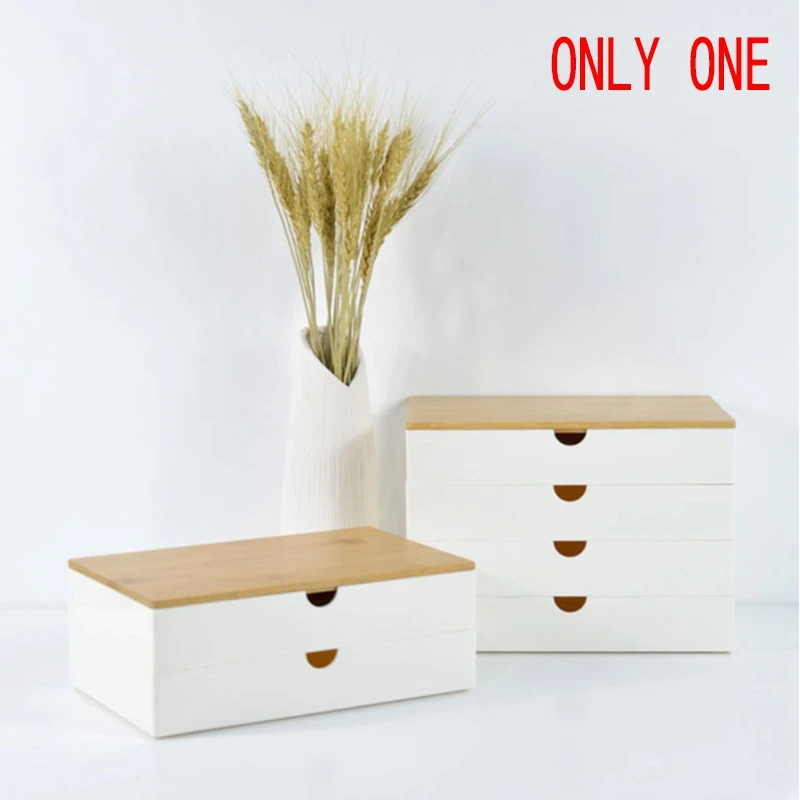 Storage Box With Bamboo Lid Desktop Organizer Cosmetic Rack Wooden Storage Box Cosmetic Organizer Makeup Storage 
Storage Box With Bamboo Lid Desktop Organizer Cosmetic Rack Wooden Storage Box Cosmetic Organizer Makeup Storage
