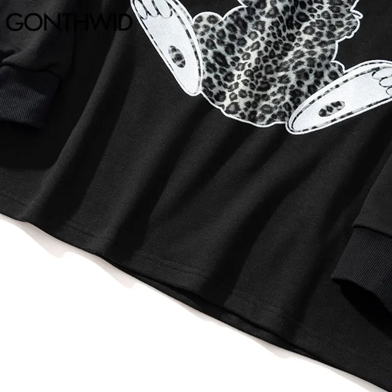 GONTHWID Oversized Tshirts Harajuku Leopard Rabbit Print Long Sleeve Streetwear Tees Shirts Hip Hop Fashion Casual Loose Tops
GONTHWID Oversized Tshirts Harajuku Leopard Rabbit Print Long Sleeve Streetwear Tees Shirts Hip Hop Fashion Casual Loose Tops